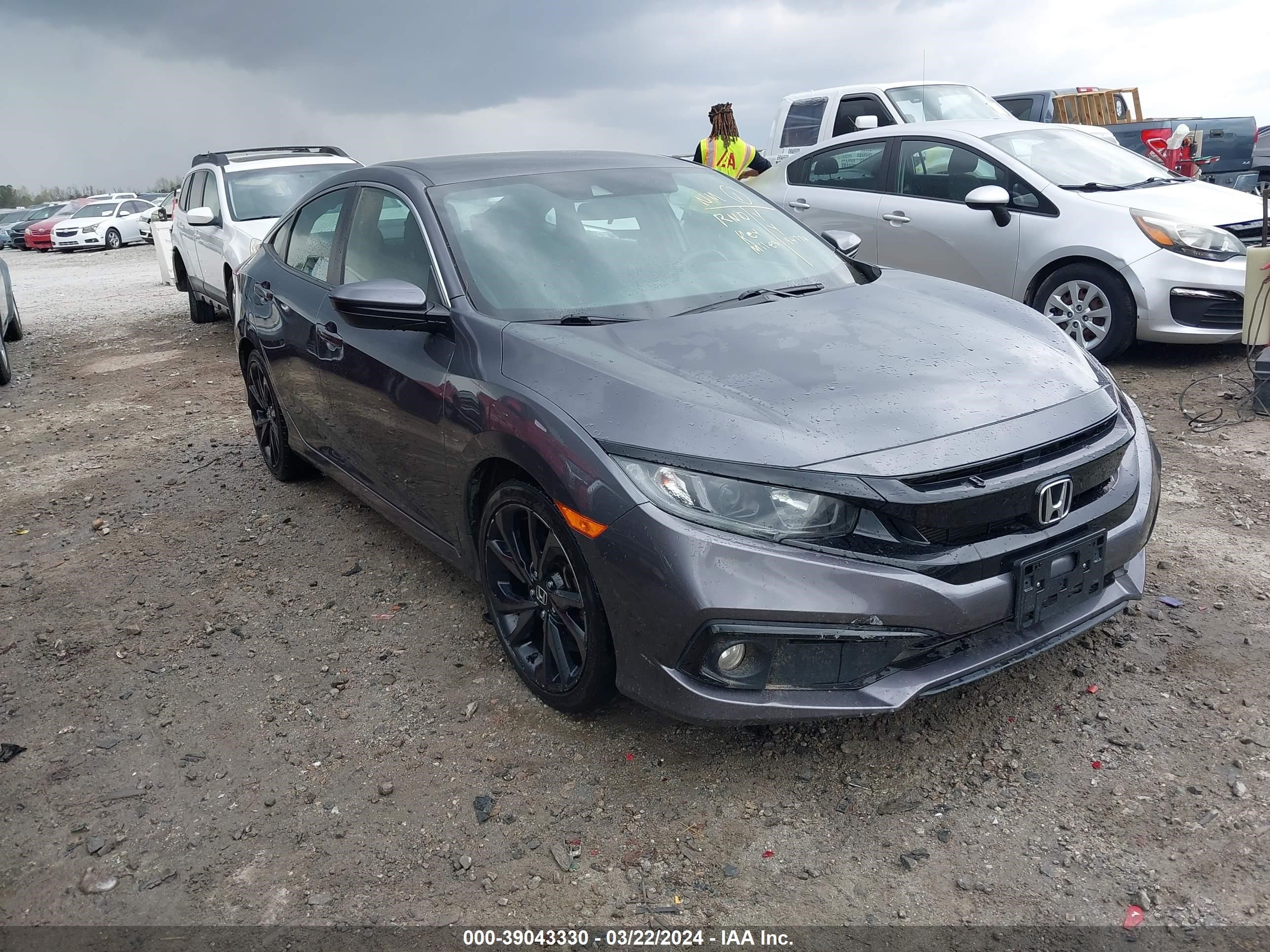 HONDA CIVIC 2019 2hgfc2e89kh570445