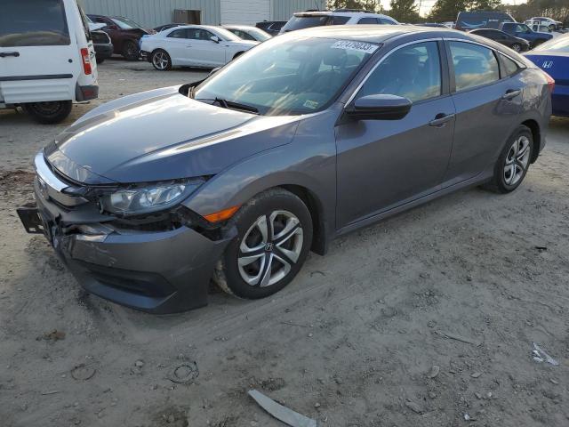 HONDA CIVIC LX 2018 2hgfc2f50jh500786