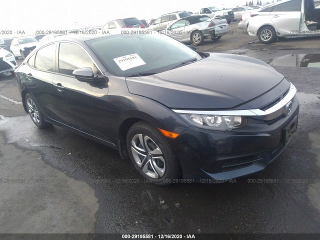 HONDA CIVIC SEDAN 2018 2hgfc2f50jh516583