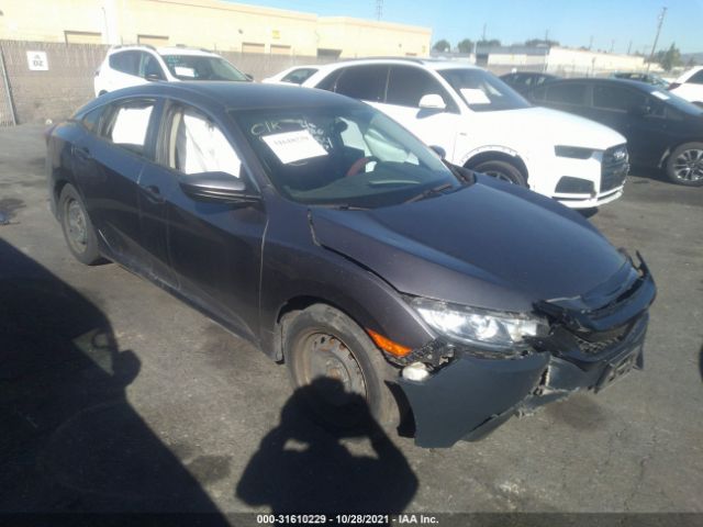 HONDA CIVIC SEDAN 2018 2hgfc2f50jh536039