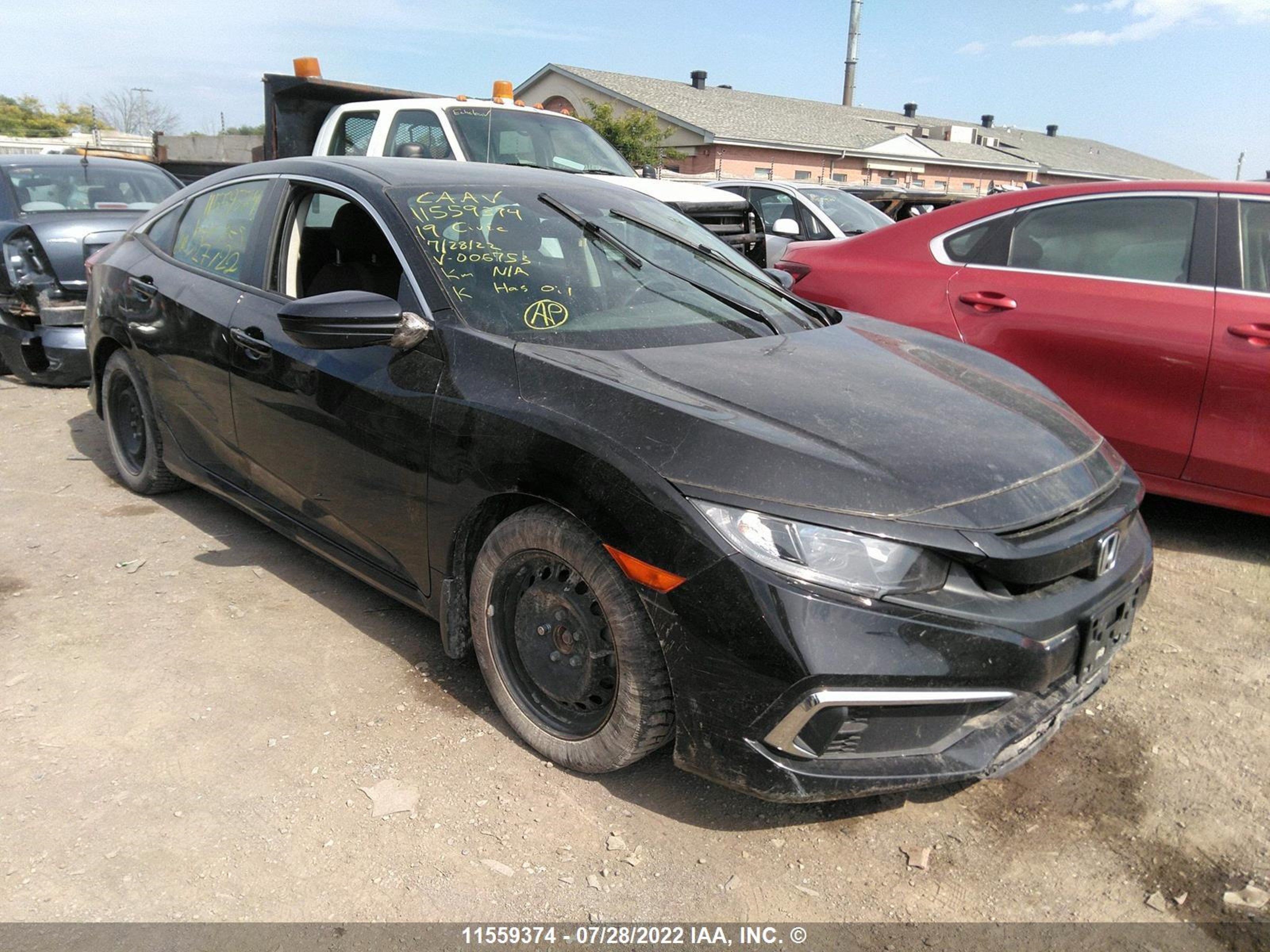 HONDA CIVIC 2019 2hgfc2f50kh006753