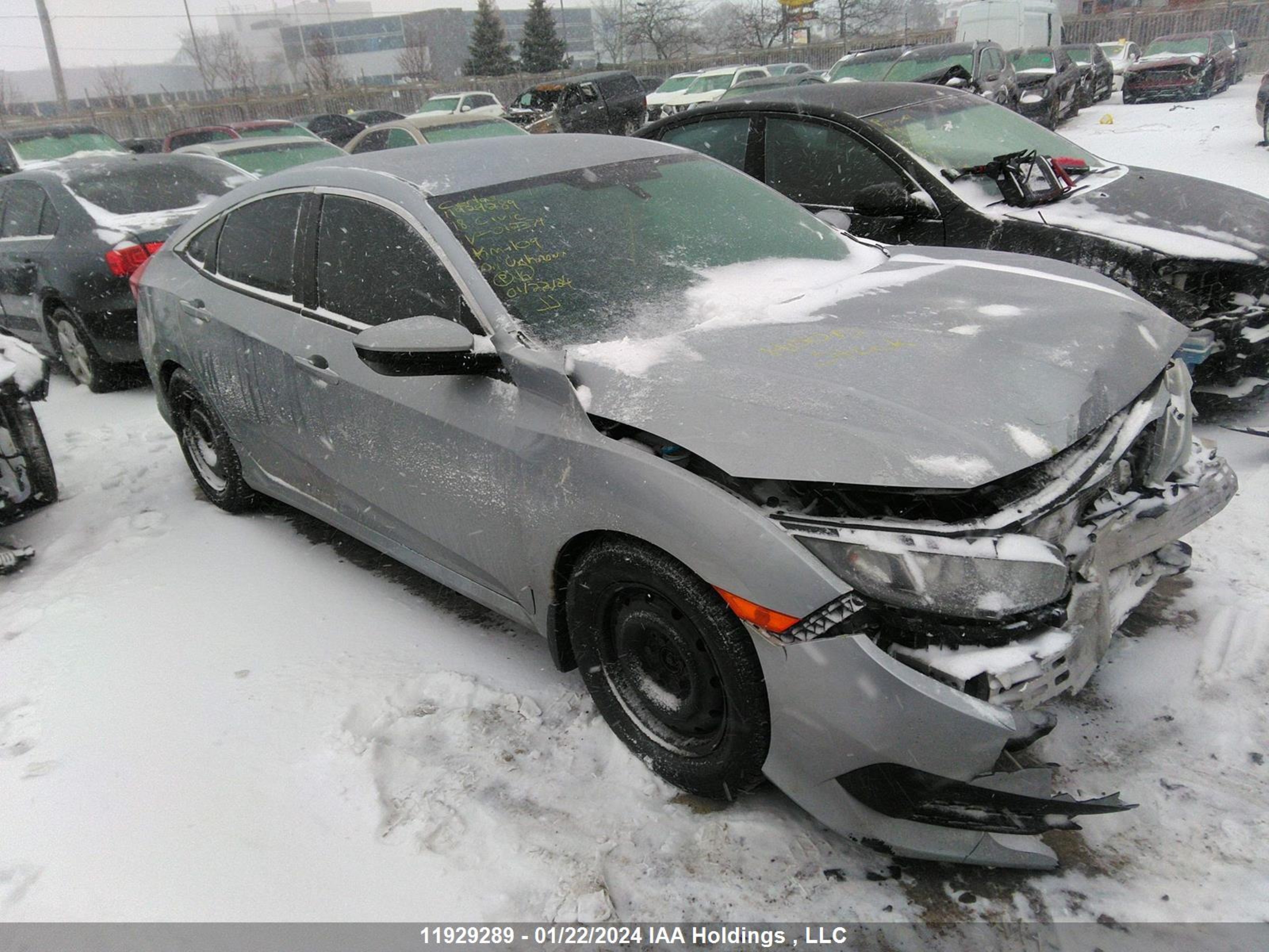 HONDA CIVIC 2018 2hgfc2f51jh012379