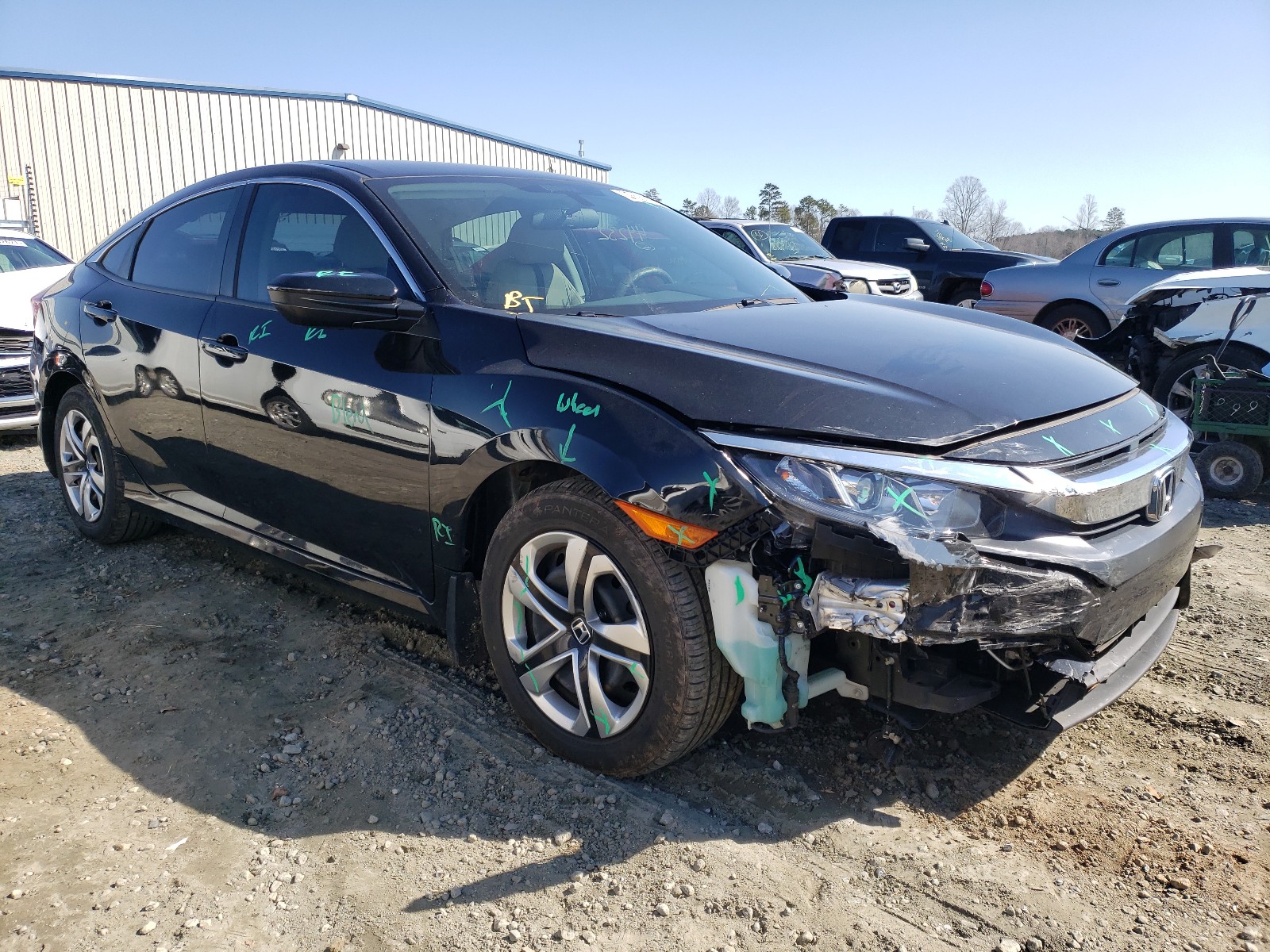 HONDA CIVIC LX 2018 2hgfc2f51jh515796