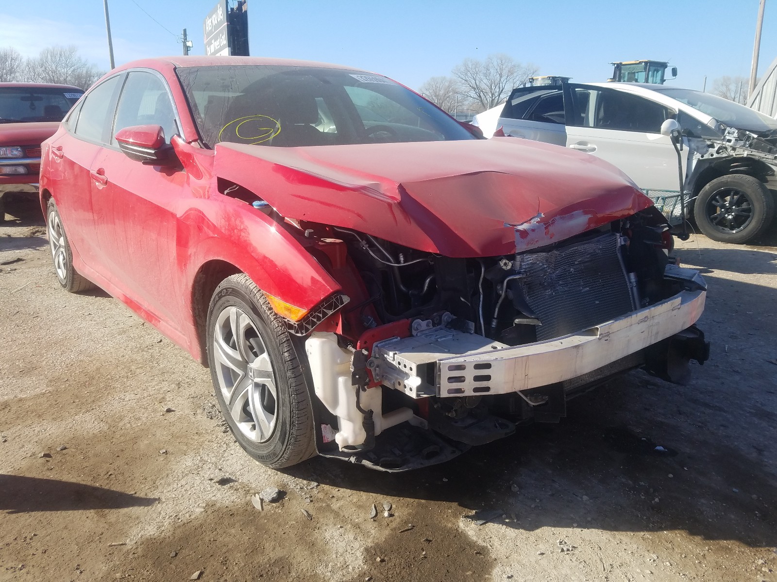 HONDA CIVIC LX 2018 2hgfc2f51jh556980