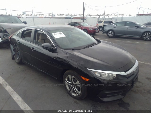 HONDA CIVIC SEDAN 2018 2hgfc2f51jh595536