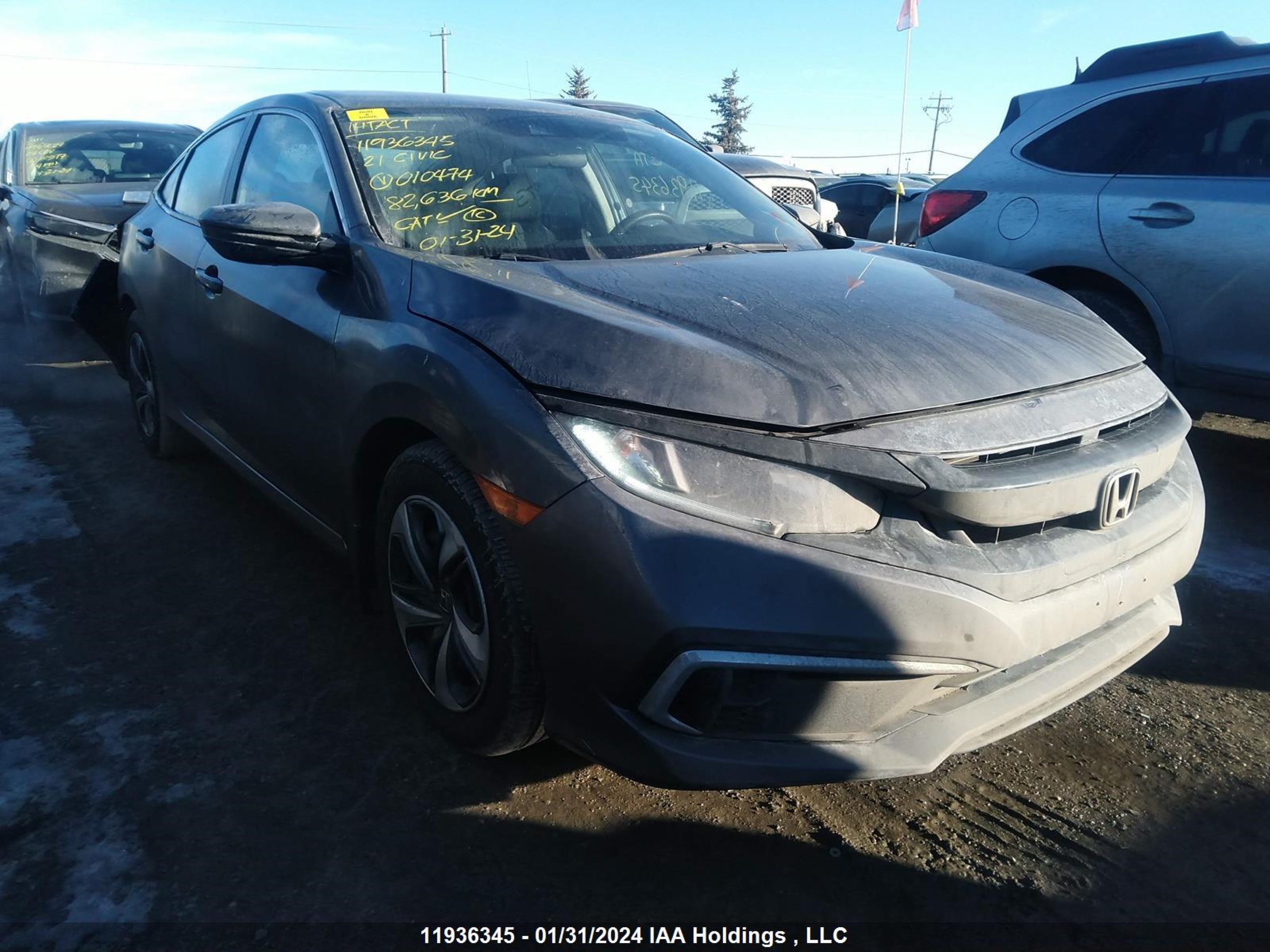 HONDA CIVIC 2021 2hgfc2f51mh010474