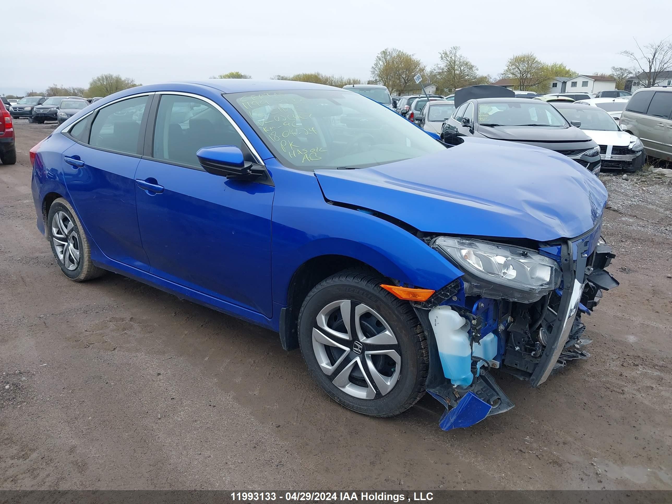 HONDA CIVIC 2018 2hgfc2f52jh026467