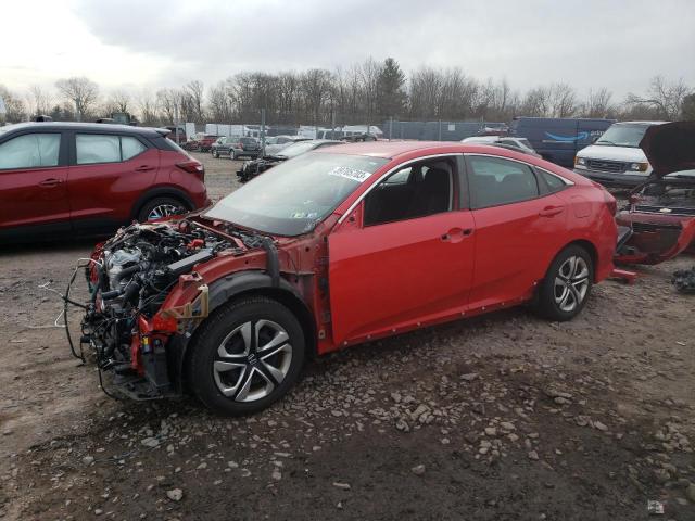 HONDA CIVIC LX 2018 2hgfc2f52jh587591