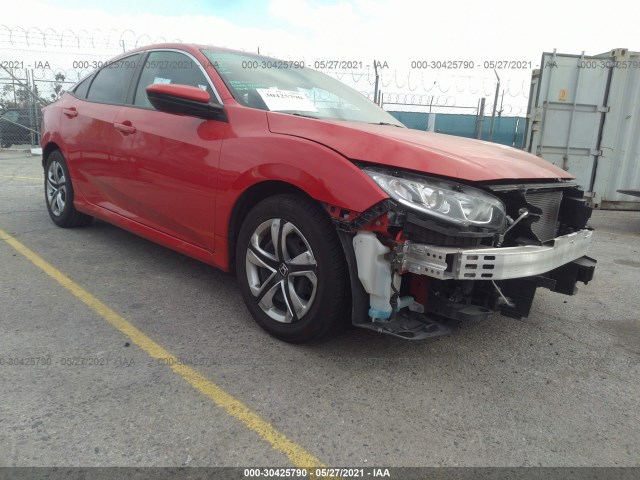 HONDA CIVIC SEDAN 2018 2hgfc2f53jh520949