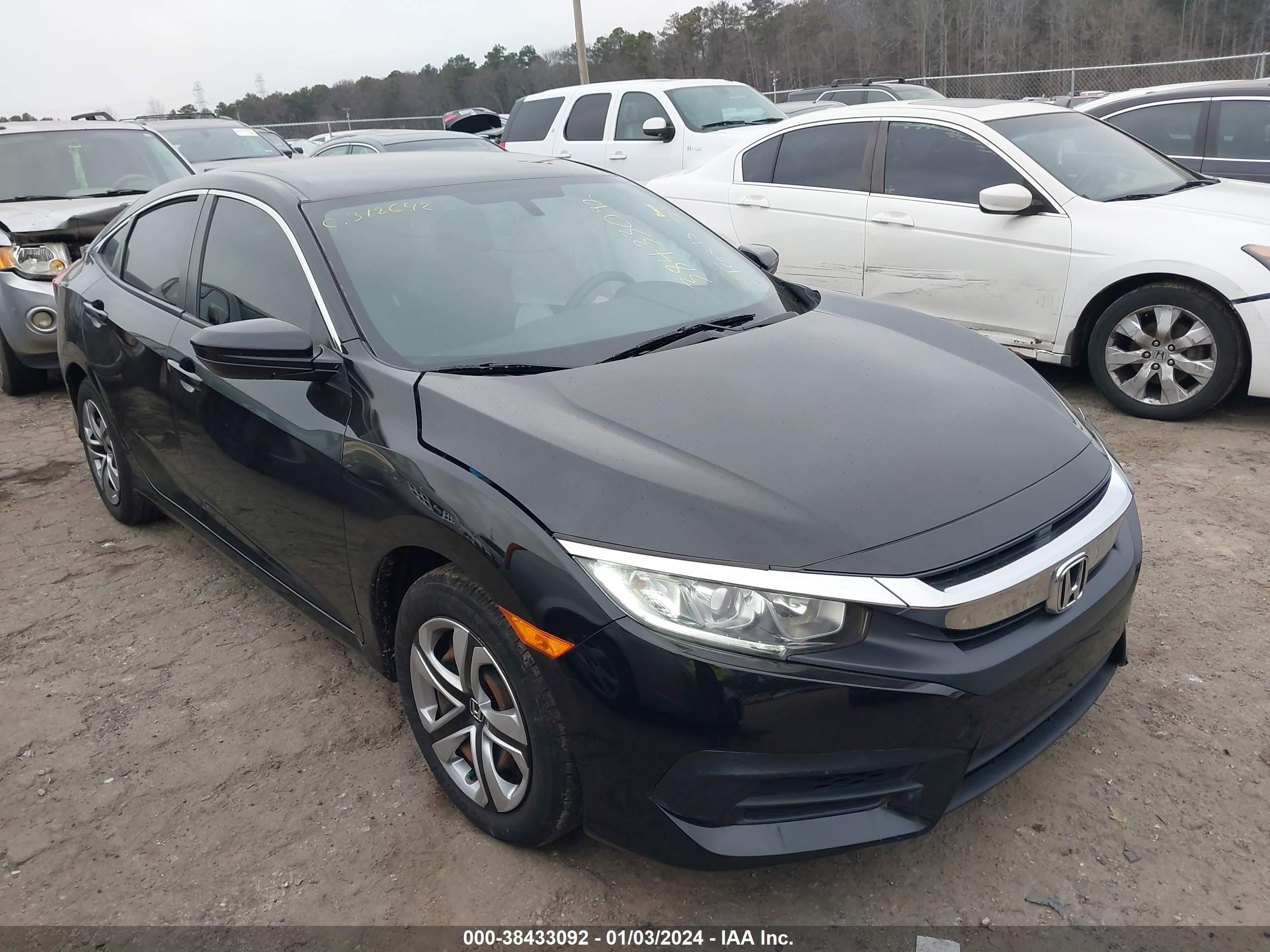 HONDA CIVIC 2018 2hgfc2f53jh540022