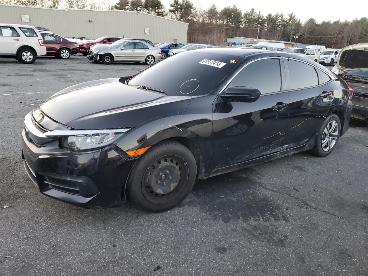 HONDA CIVIC 2018 2hgfc2f53jh584747