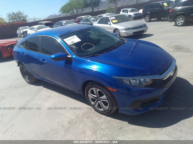 HONDA CIVIC SEDAN 2018 2hgfc2f53jh607587