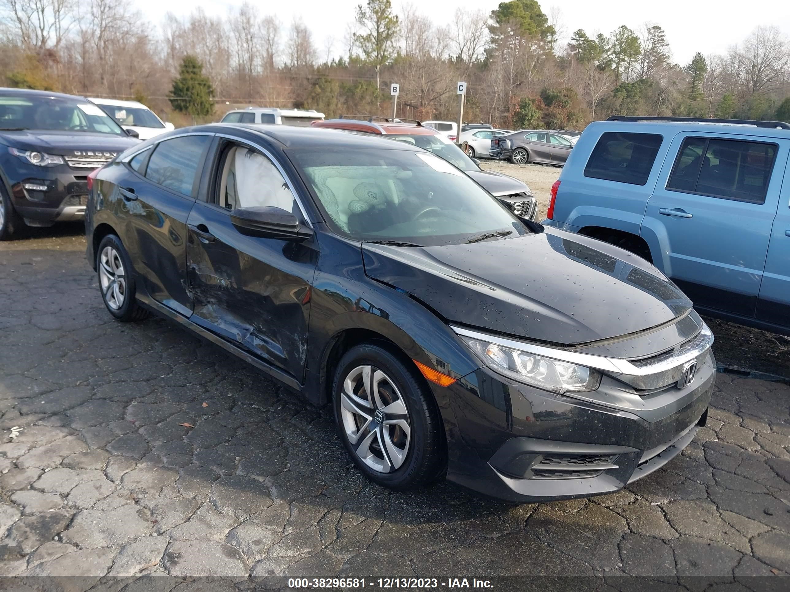 HONDA CIVIC 2017 2hgfc2f54hh549533