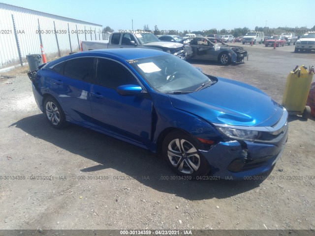 HONDA CIVIC SEDAN 2017 2hgfc2f54hh556580