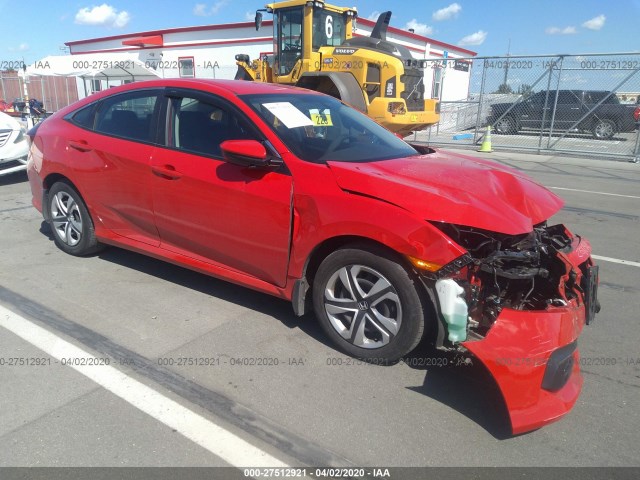 HONDA CIVIC SEDAN 2017 2hgfc2f54hh568387