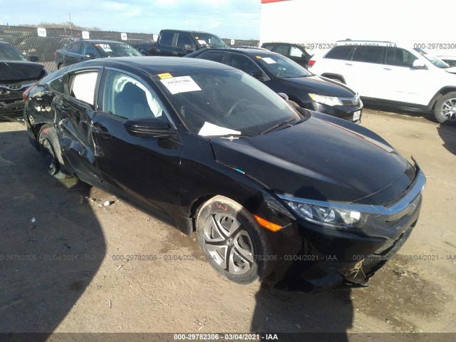 HONDA CIVIC SEDAN 2017 2hgfc2f54hh572455