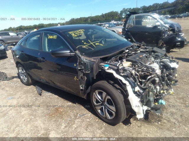 HONDA CIVIC SEDAN 2018 2hgfc2f54jh574583