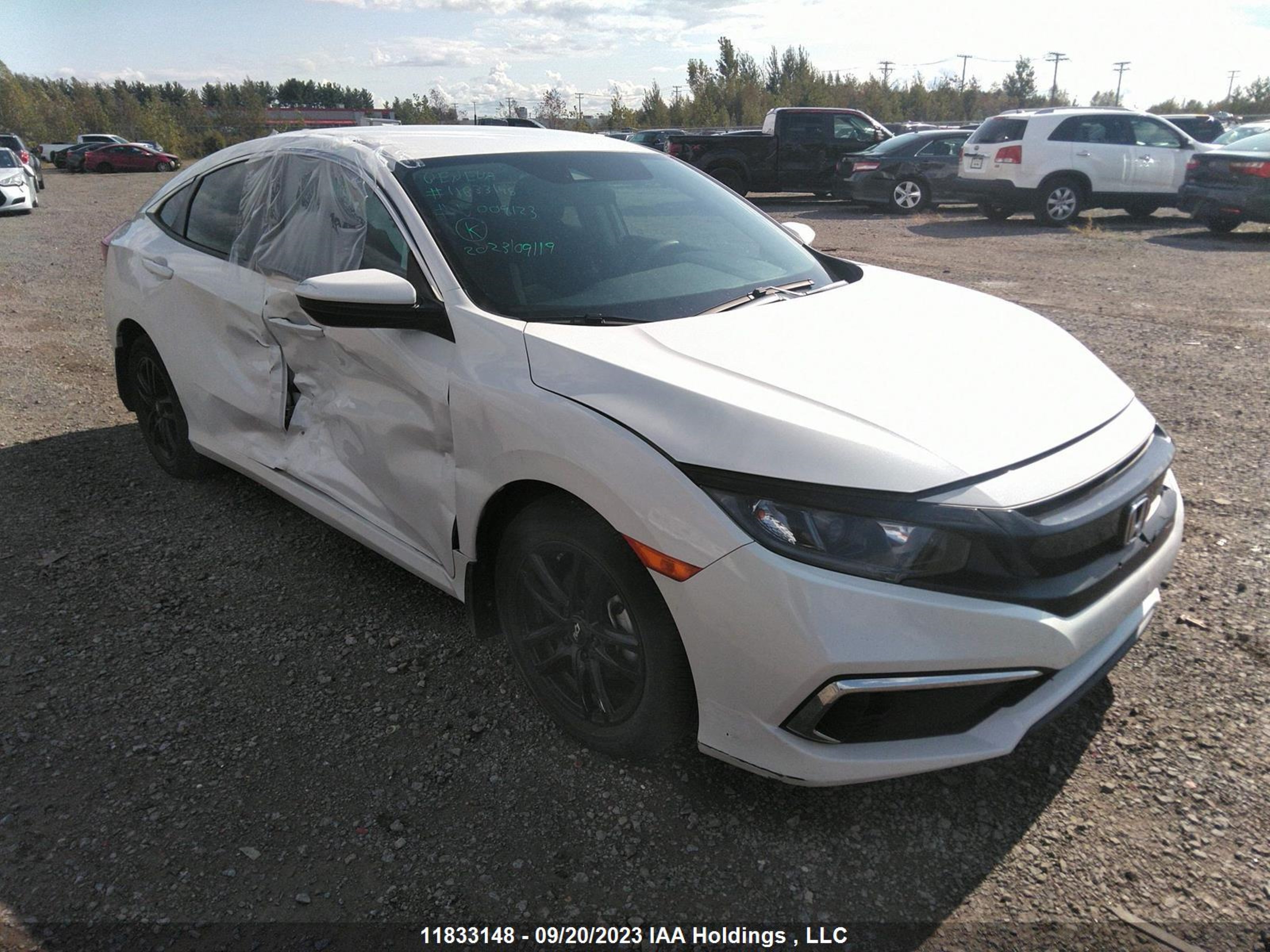 HONDA CIVIC 2019 2hgfc2f54kh009123