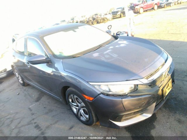 HONDA CIVIC SEDAN 2017 2hgfc2f55hh542946