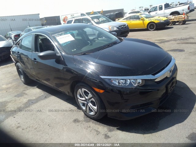 HONDA CIVIC SEDAN 2018 2hgfc2f55jh575533