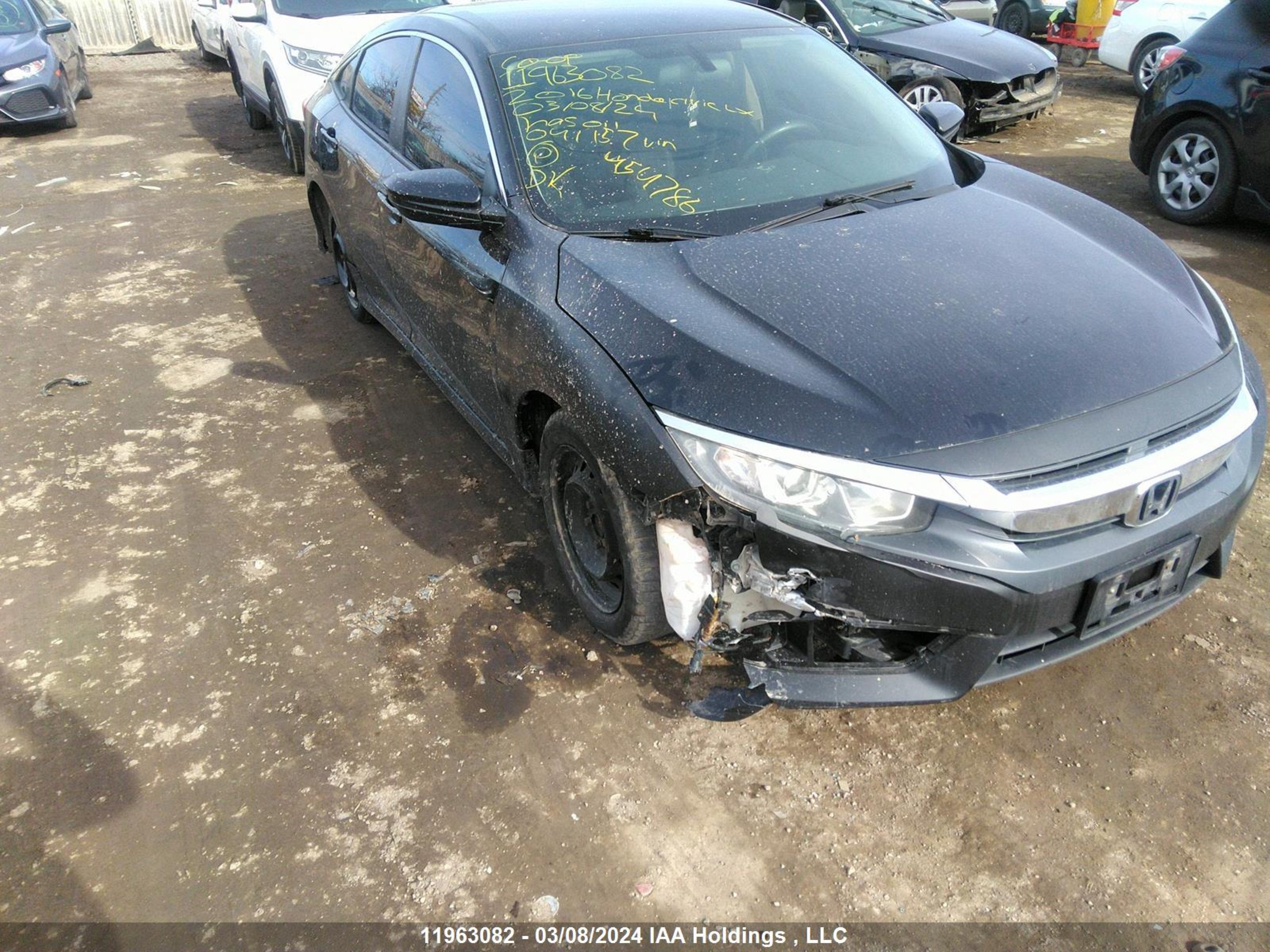 HONDA CIVIC 2016 2hgfc2f56gh041157