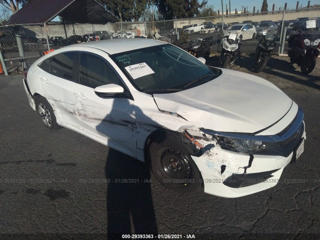 HONDA CIVIC SEDAN 2018 2hgfc2f56jh543125