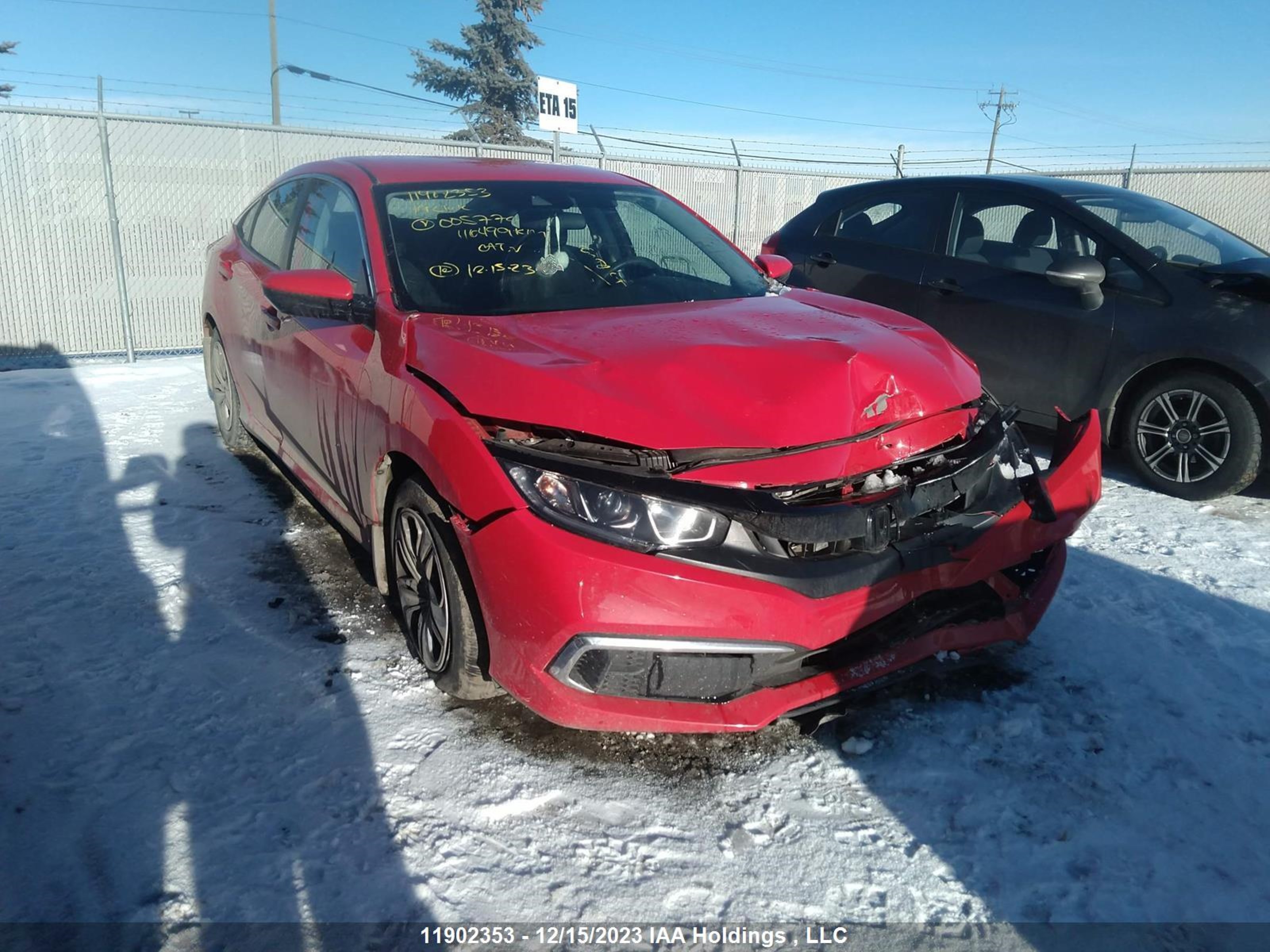 HONDA CIVIC 2019 2hgfc2f56kh005770