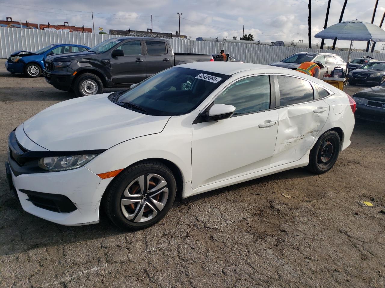 HONDA CIVIC 2017 2hgfc2f57hh504554