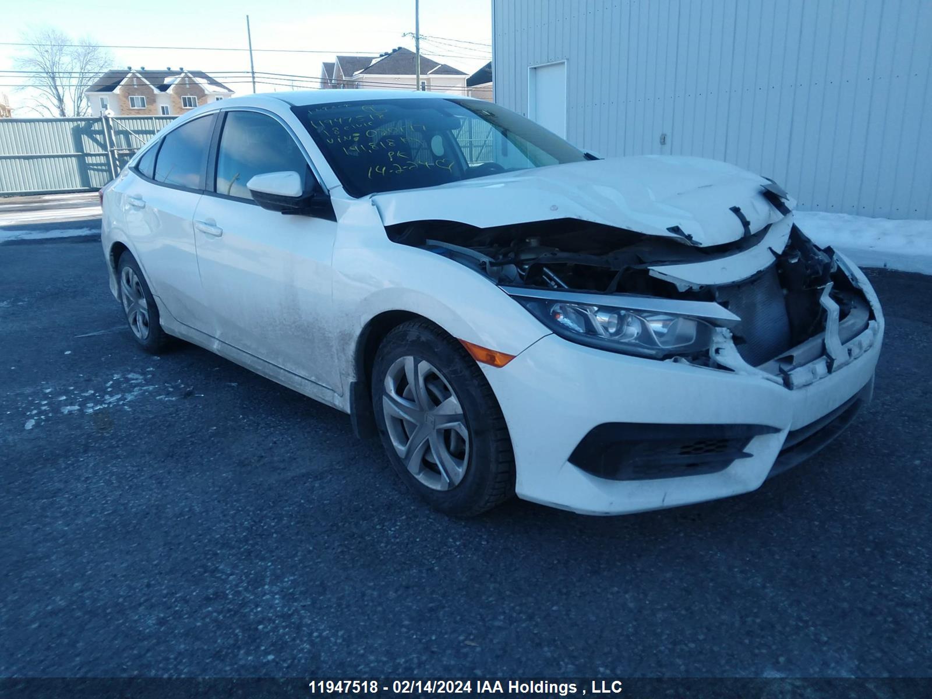 HONDA CIVIC 2018 2hgfc2f57jh020177