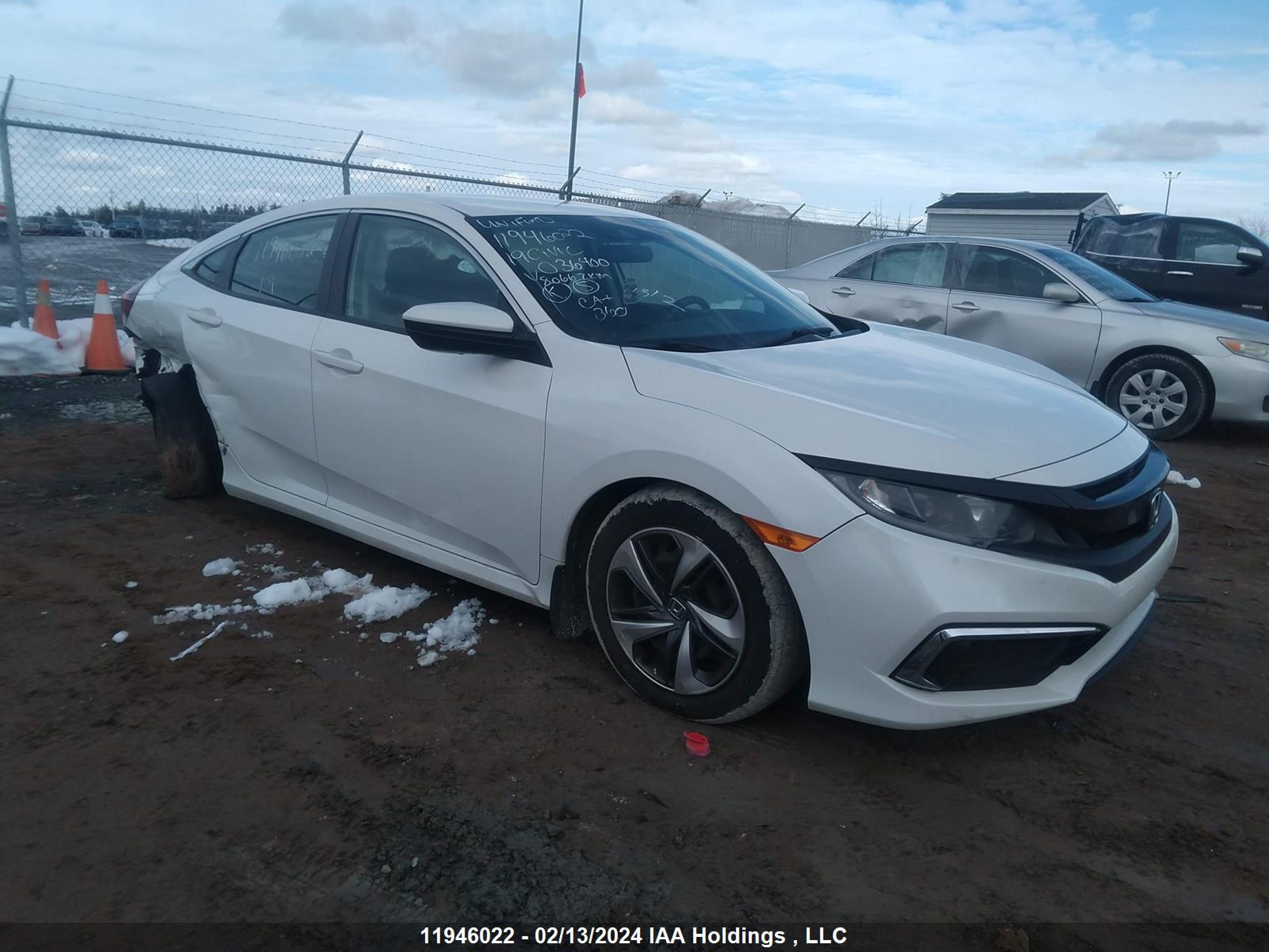 HONDA CIVIC 2019 2hgfc2f57kh036400