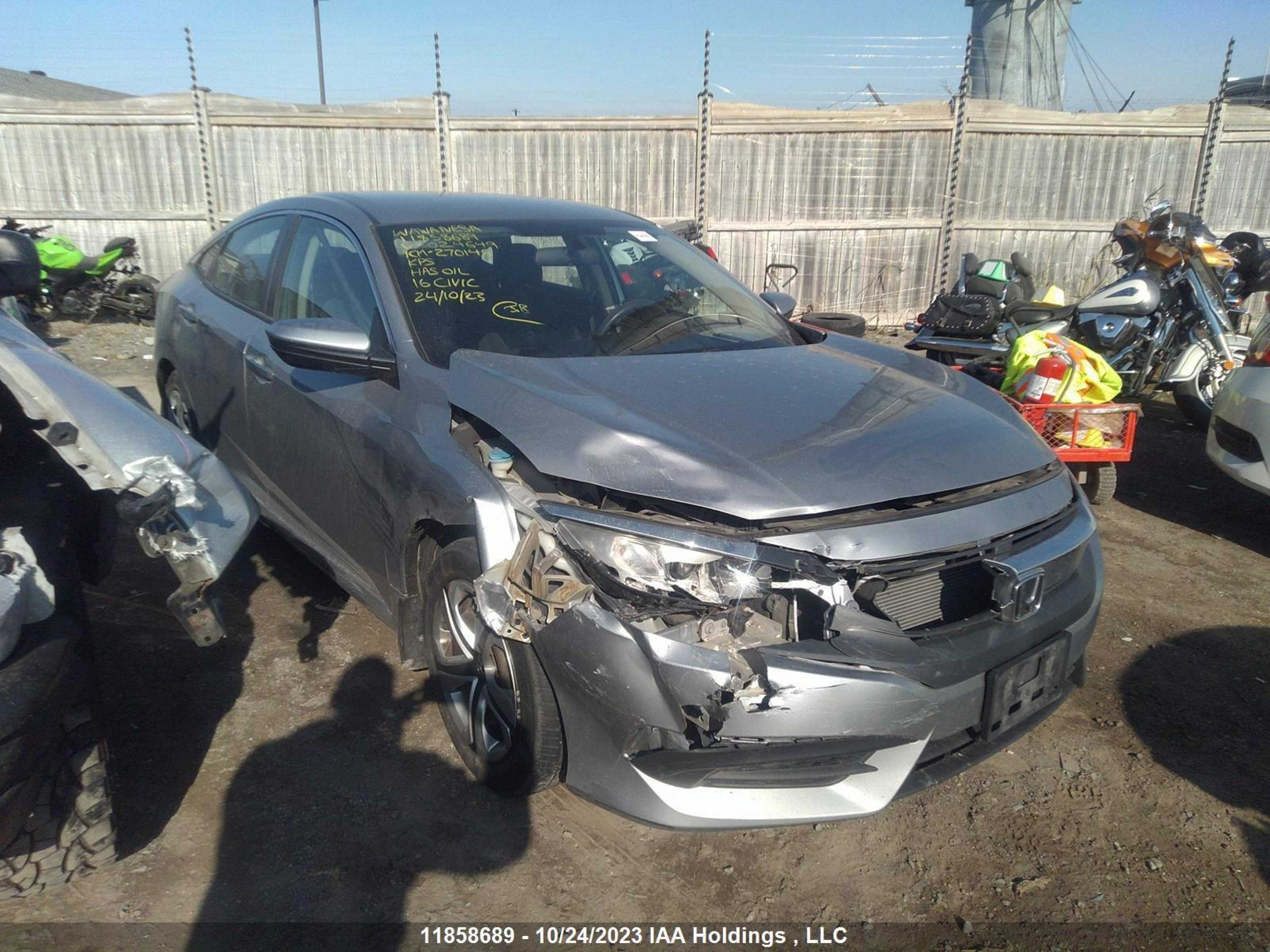 HONDA CIVIC 2016 2hgfc2f58gh024649