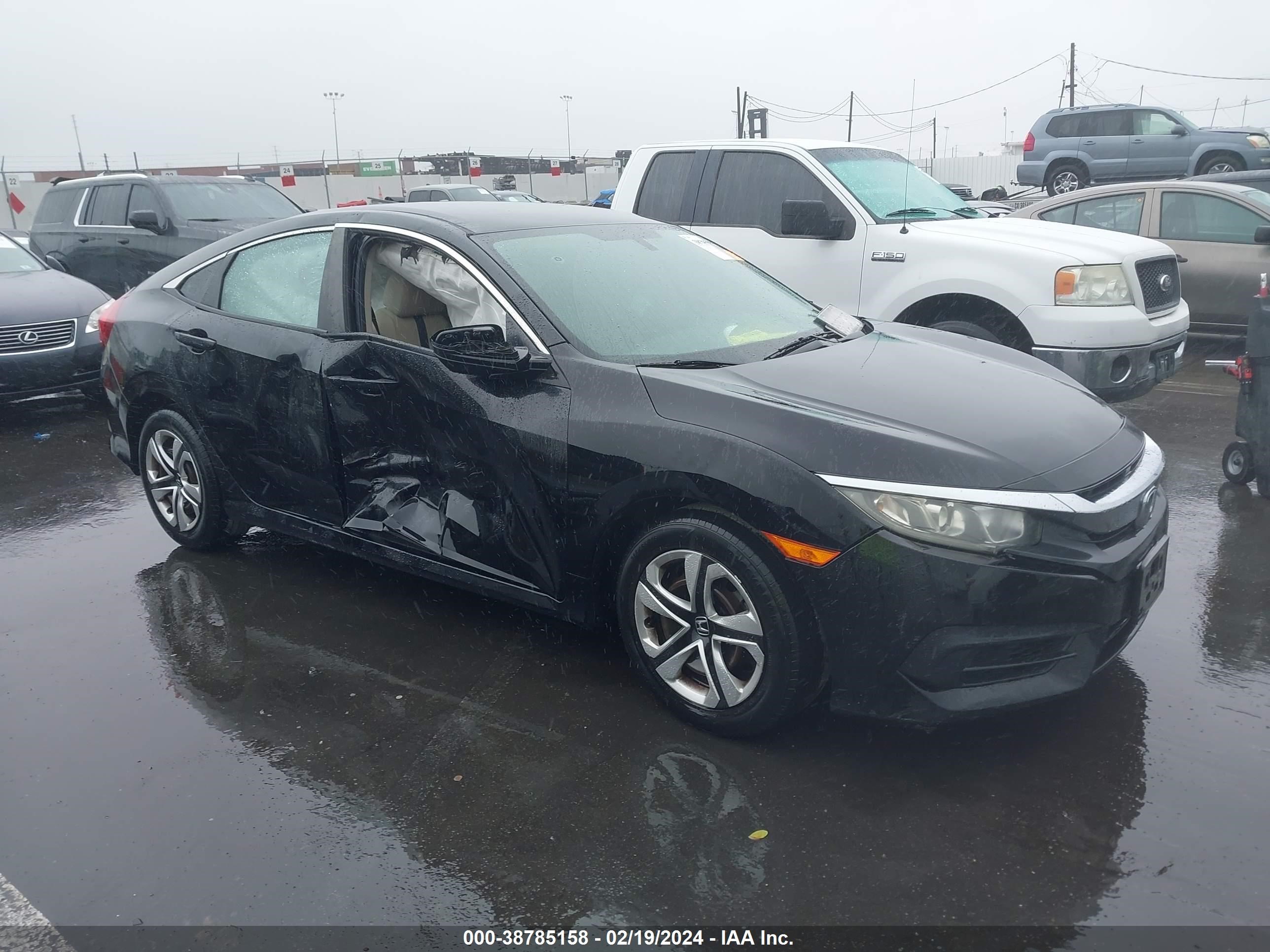 HONDA CIVIC 2016 2hgfc2f58gh544916