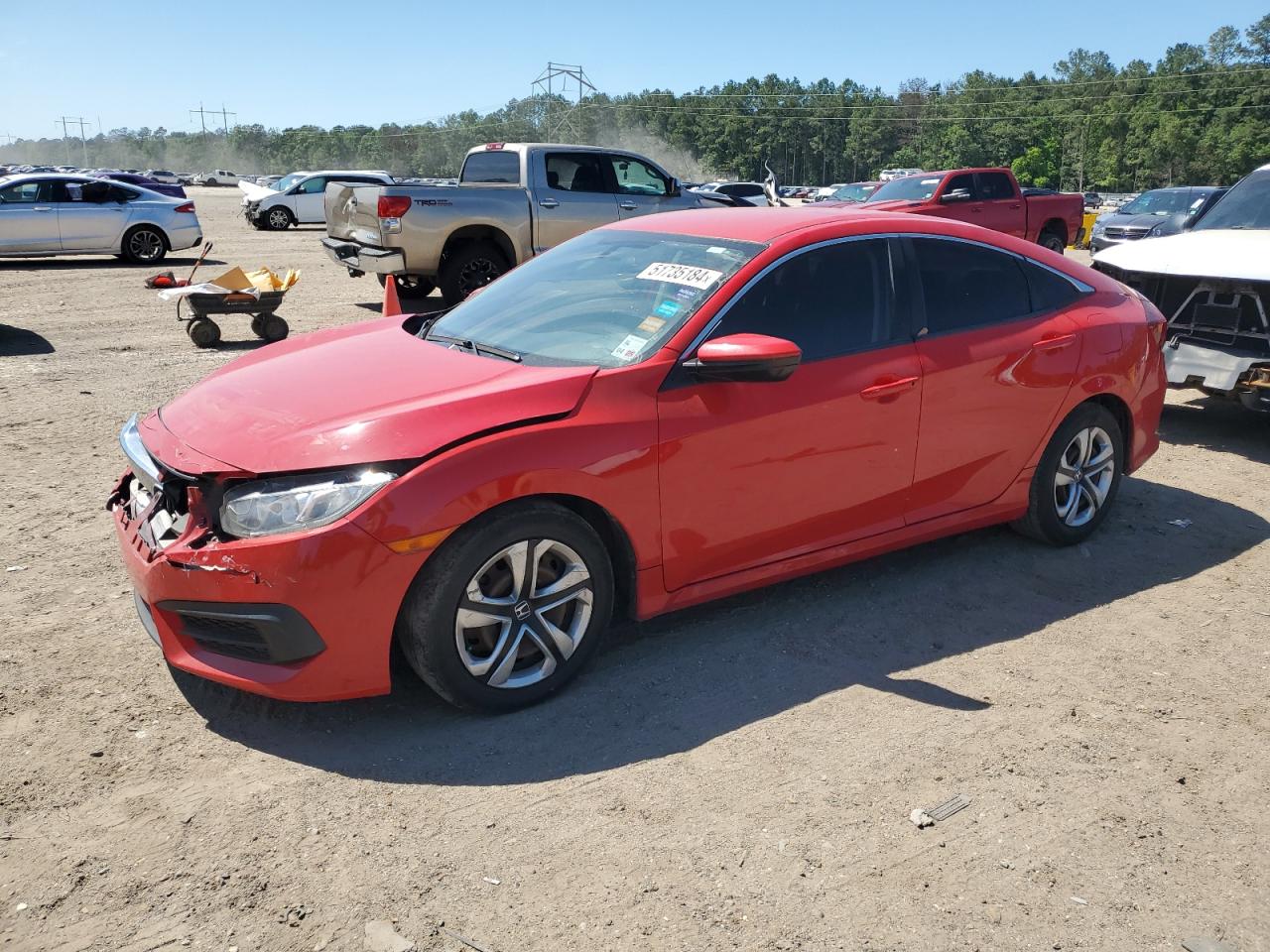 HONDA CIVIC 2016 2hgfc2f58gh560145