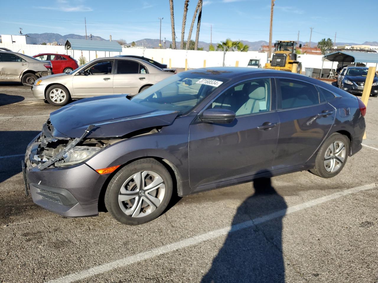 HONDA CIVIC 2017 2hgfc2f58hh547591