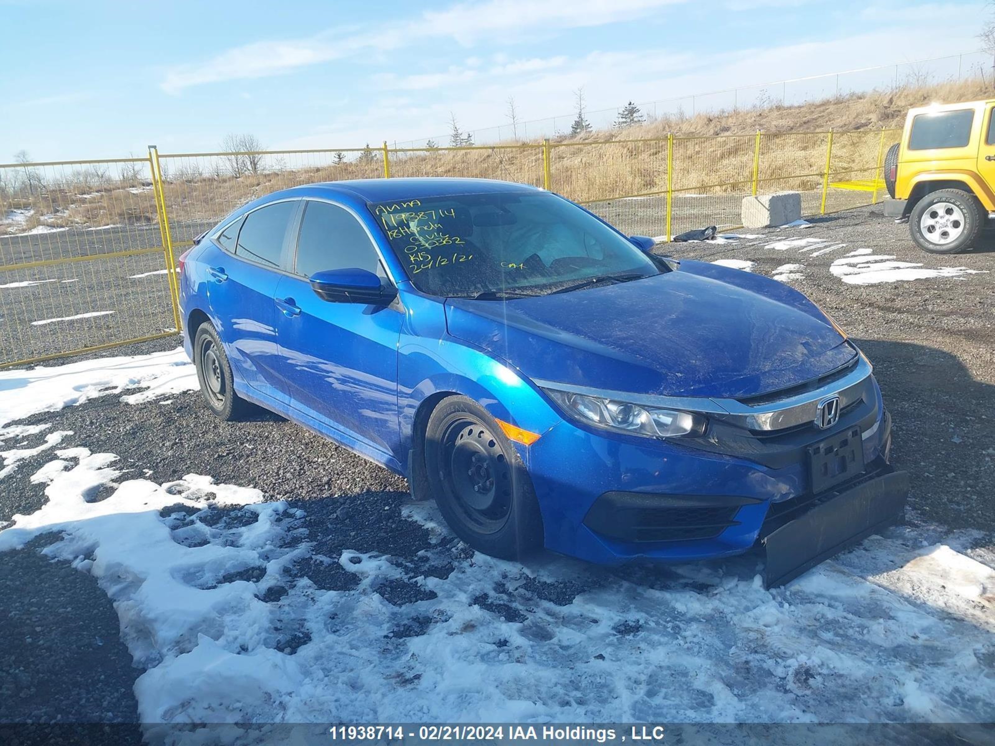 HONDA CIVIC 2018 2hgfc2f58jh030362