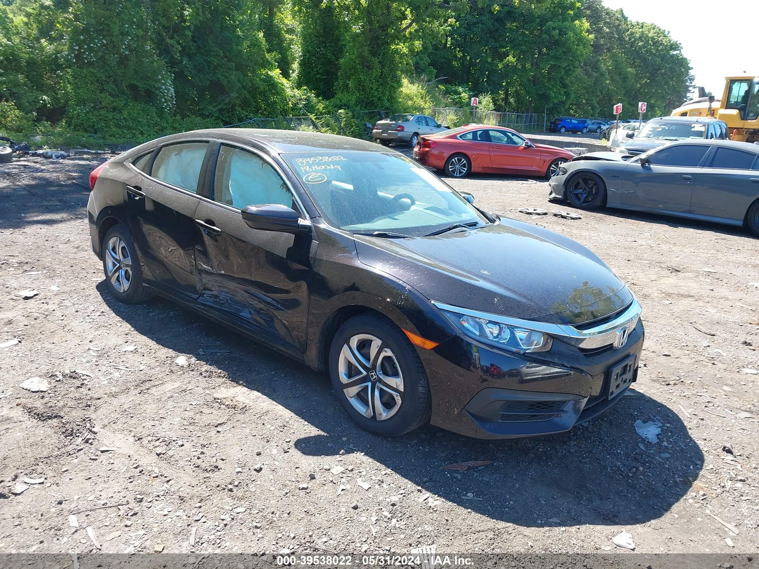 HONDA CIVIC 2018 2hgfc2f58jh560122