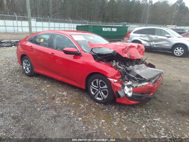 HONDA CIVIC SEDAN 2018 2hgfc2f58jh609884