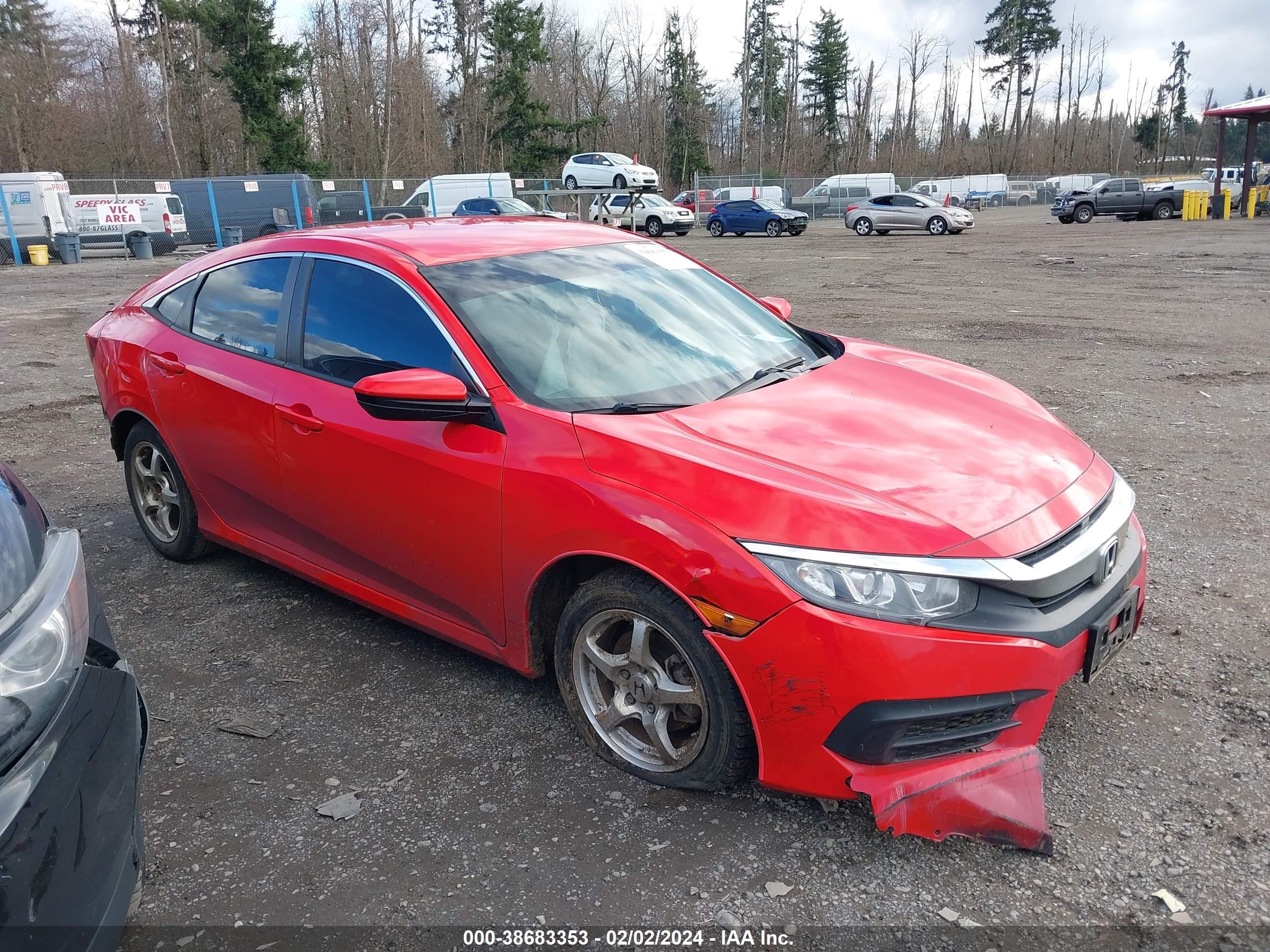 HONDA CIVIC 2017 2hgfc2f59hh516964