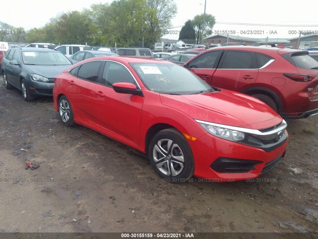 HONDA CIVIC SEDAN 2018 2hgfc2f59jh539926