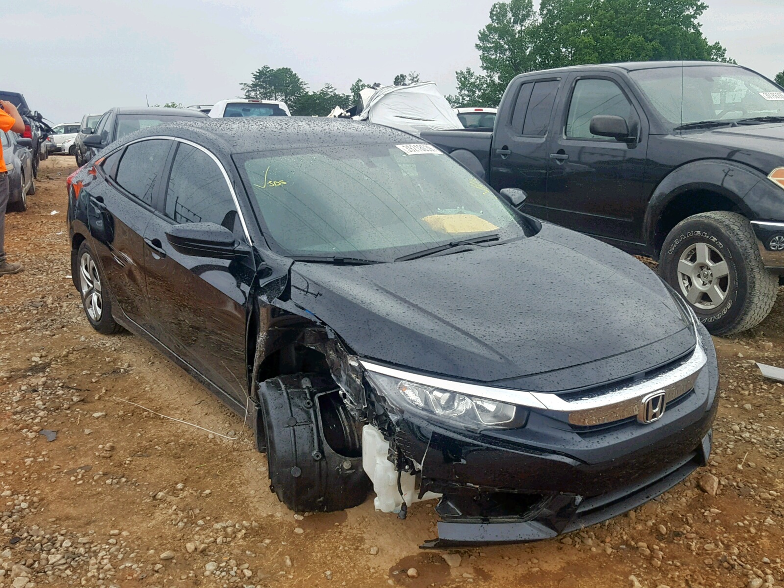 HONDA CIVIC LX 2018 2hgfc2f59jh550697