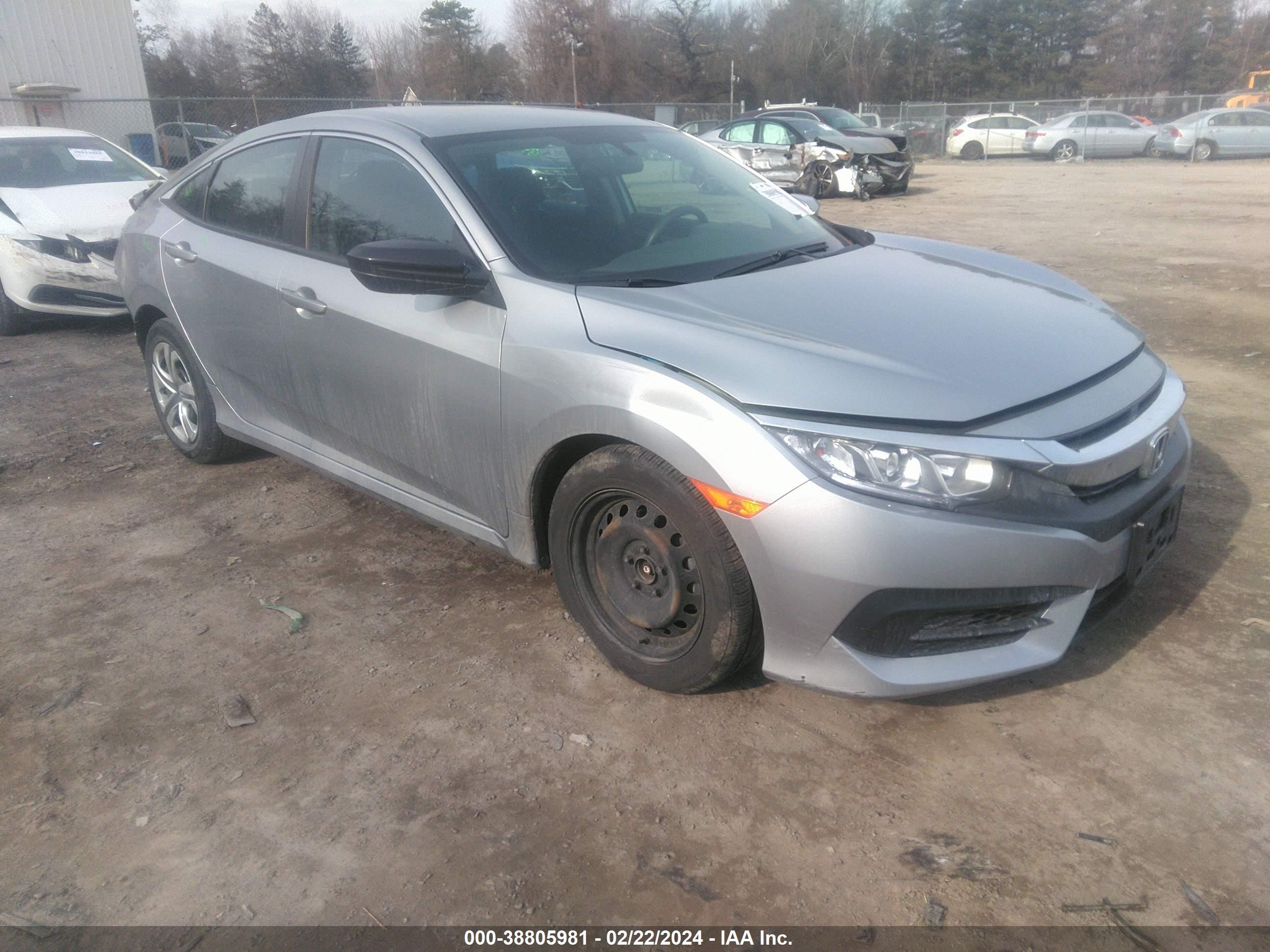 HONDA CIVIC 2018 2hgfc2f59jh605827