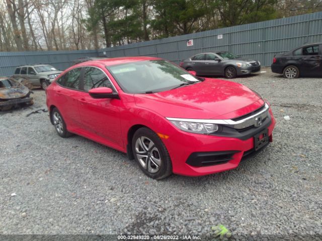 HONDA CIVIC SEDAN 2016 2hgfc2f5xgh542259