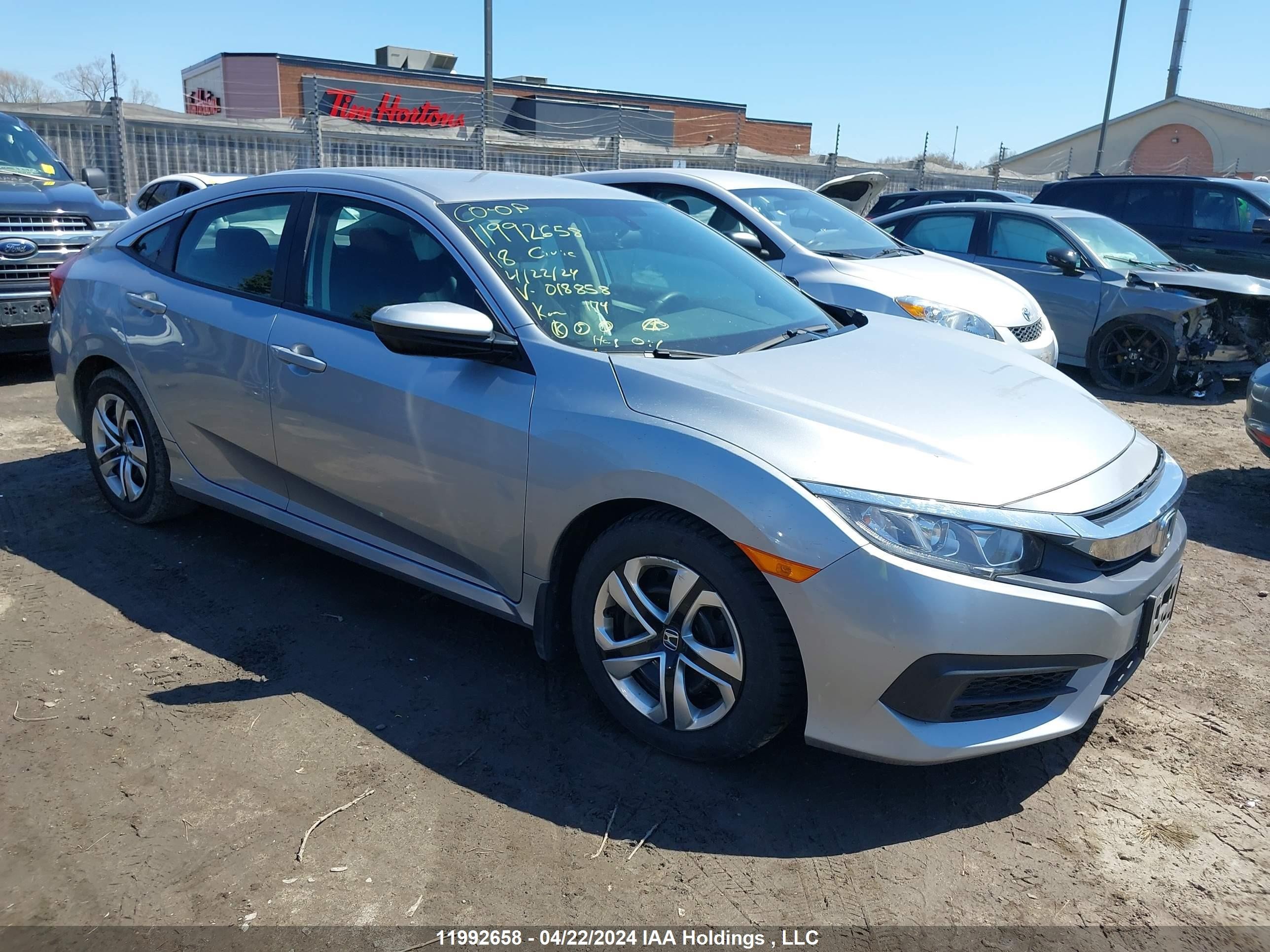 HONDA CIVIC 2018 2hgfc2f5xjh018858