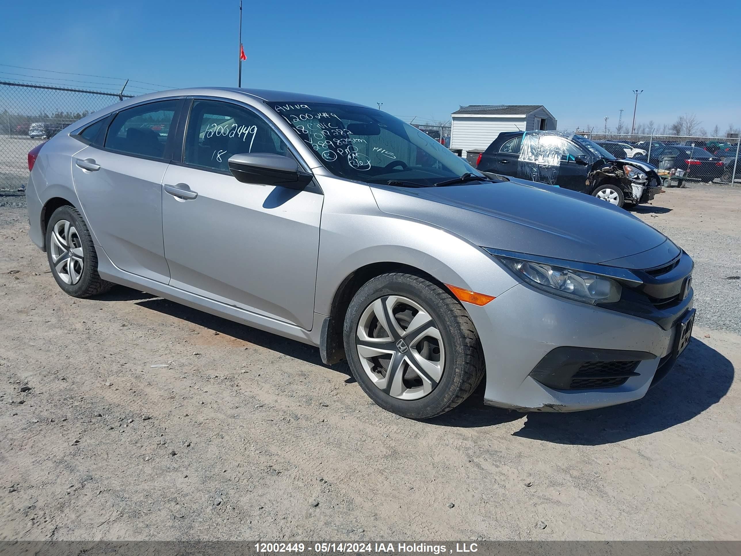 HONDA CIVIC 2018 2hgfc2f5xjh019282