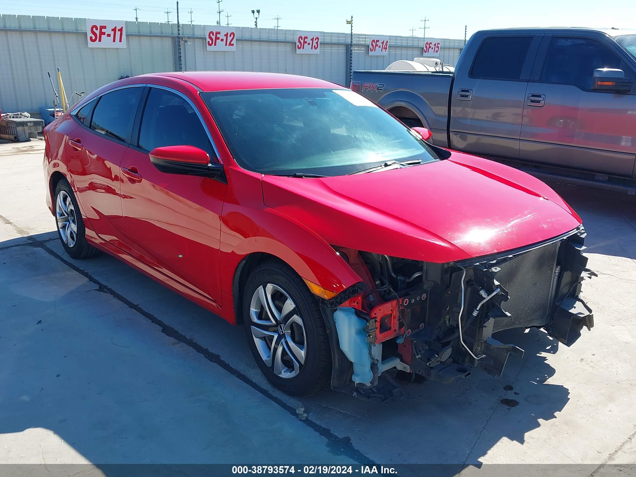 HONDA CIVIC 2018 2hgfc2f5xjh552393