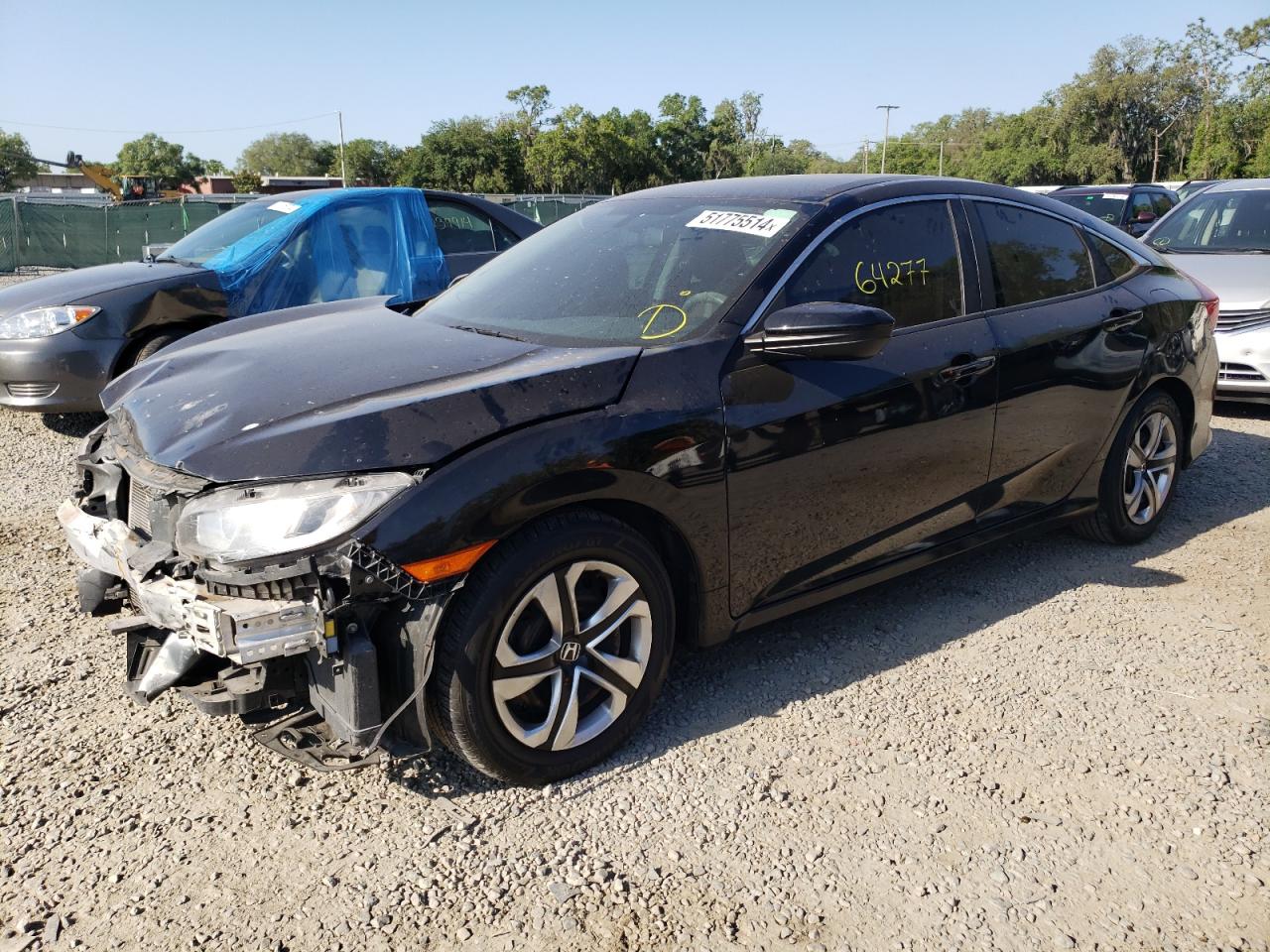 HONDA CIVIC 2018 2hgfc2f5xjh561465