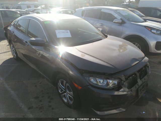 HONDA CIVIC SEDAN 2018 2hgfc2f5xjh608476