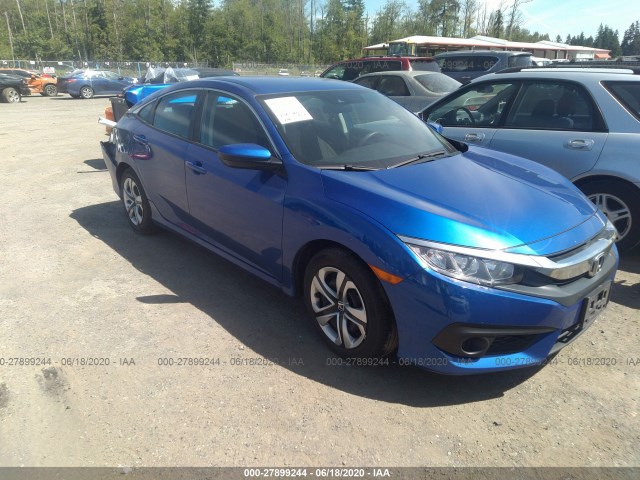 HONDA CIVIC SEDAN 2018 2hgfc2f62jh598423