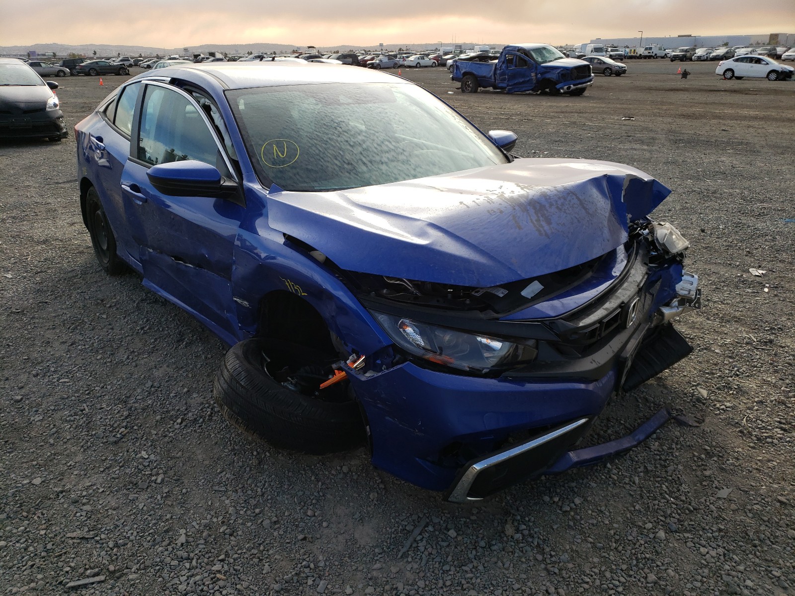 HONDA CIVIC LX 2019 2hgfc2f62kh511508