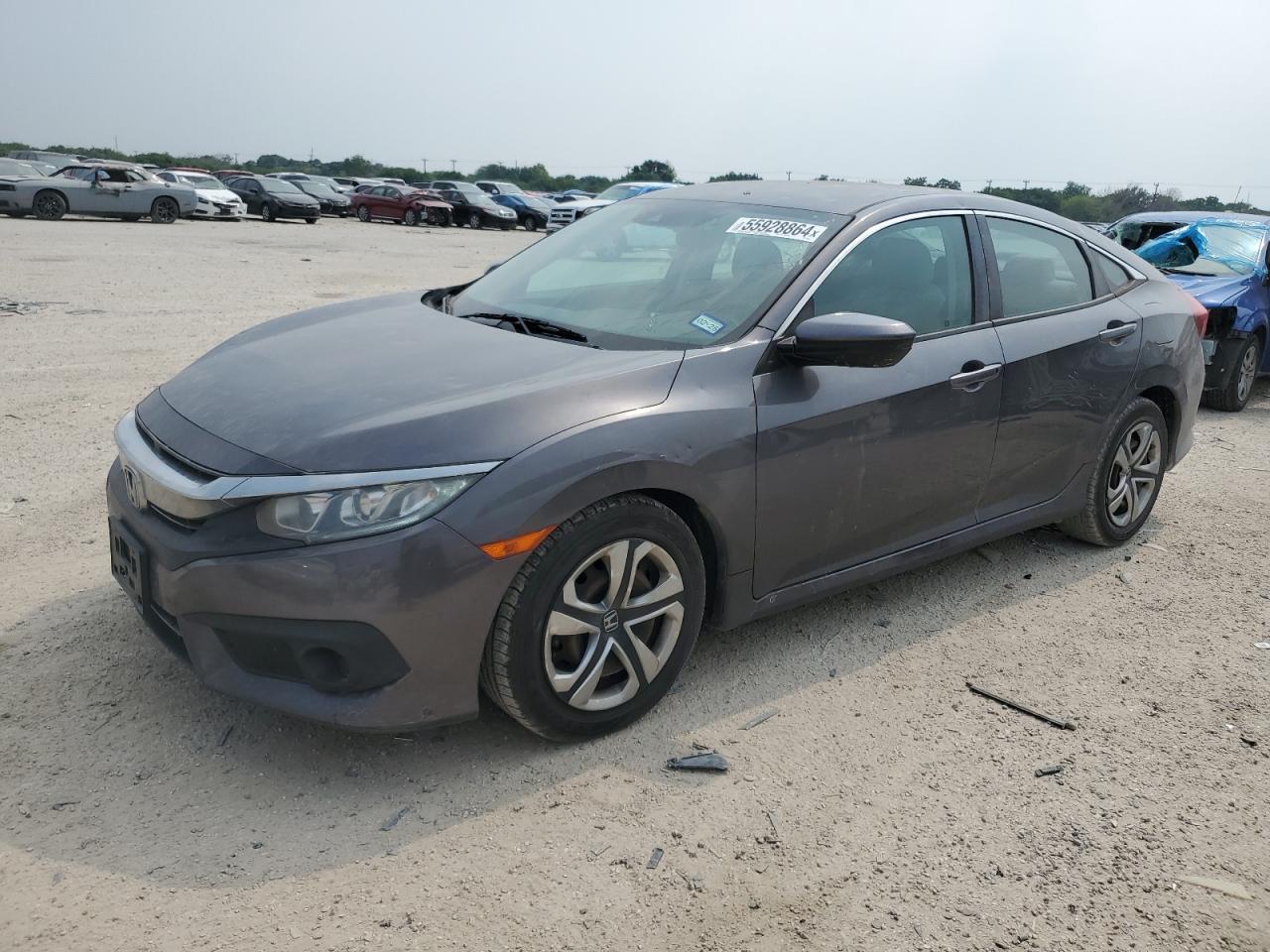 HONDA CIVIC 2018 2hgfc2f64jh544847